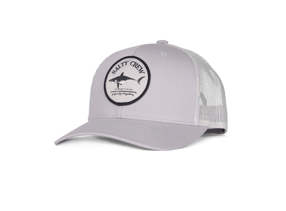 SALTY CREW BRUCE RETRO TRUCKER CAPPELLINO SILVER