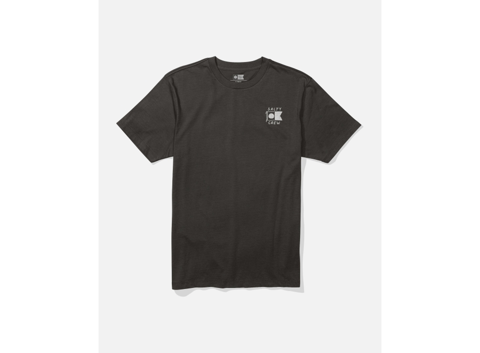 SALTY CREW CALL SIGN T-SHIRT BLACK