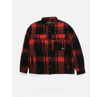 SALTY CREW CAMICIA BUFFER BRONZE FLANNEL