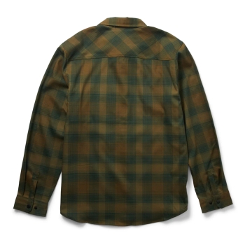 SALTY CREW CAMICIA IN FLANELLA FATHOM TECH EARTH