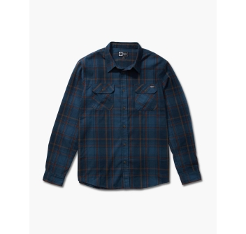 SALTY CREW CAMICIA IN FLANELLA FATHOM TECH EARTH