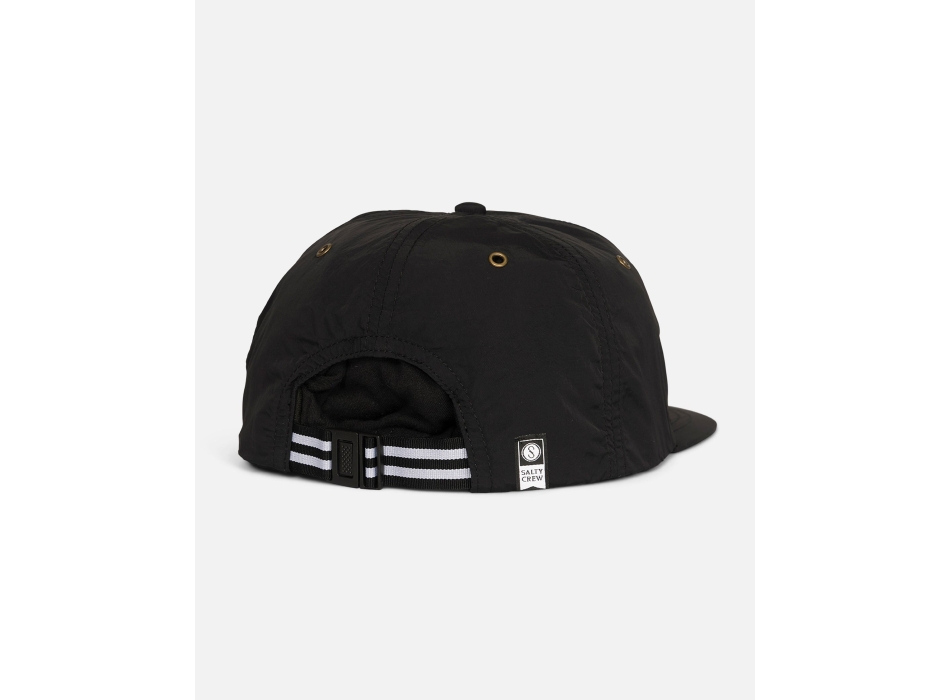 SALTY CREW CAPPELLINO EVEN KEEL STRAPBACK BLACK