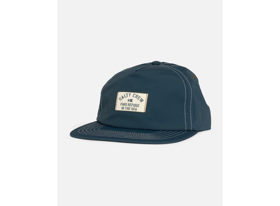 SALTY CREW CAPPELLINO EVEN KEEL STRAPBACK BLACK