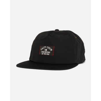 SALTY CREW CAPPELLINO EVEN KEEL STRAPBACK BLACK