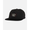 SALTY CREW CAPPELLINO EVEN KEEL STRAPBACK BLACK