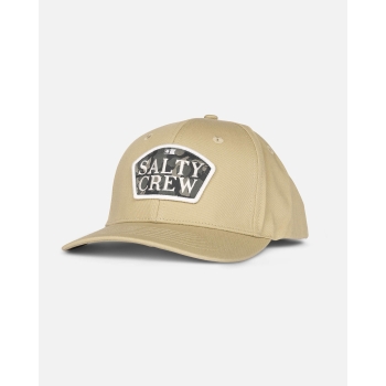 SALTY CREW CAPPELLINO FILLER UP 6 PANEL KHAKI