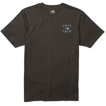 SALTY CREW CAPTIALS CLASSIC T-SHIRT BLACK