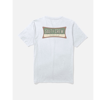 SALTY CREW CAPTIALS CLASSIC T-SHIRT BLACK