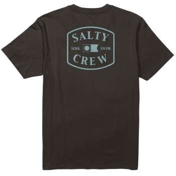 SALTY CREW CAPTIALS CLASSIC T-SHIRT BLACK
