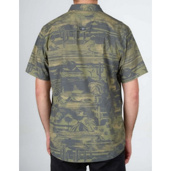 SALTY CREW CEDROS CAMICIA MANICHE CORTE UPF40+