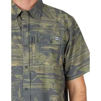 SALTY CREW CEDROS CAMICIA MANICHE CORTE UPF40+