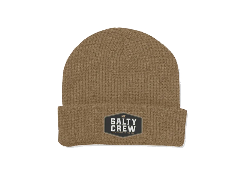 SALTY CREW COASTAL BEANIE KHAKI
