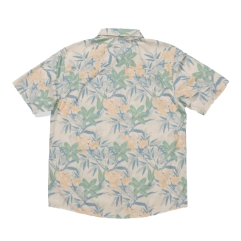 SALTY CREW CREW BOTTOM UP CAMICIA MANICHE CORTE OFF WHITE