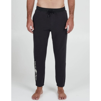 SALTY CREW DOCKSIDE PANTALONI IN FELPA BLACK