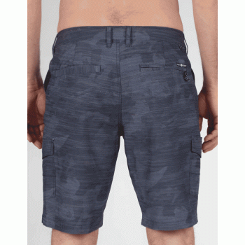 SALTY CREW DRIFTER 2 CARGO HYBRID WALKSHORT 19" BLACK CAMO