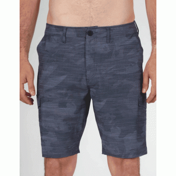 SALTY CREW DRIFTER 2 CARGO HYBRID WALKSHORT 19" BLACK CAMO