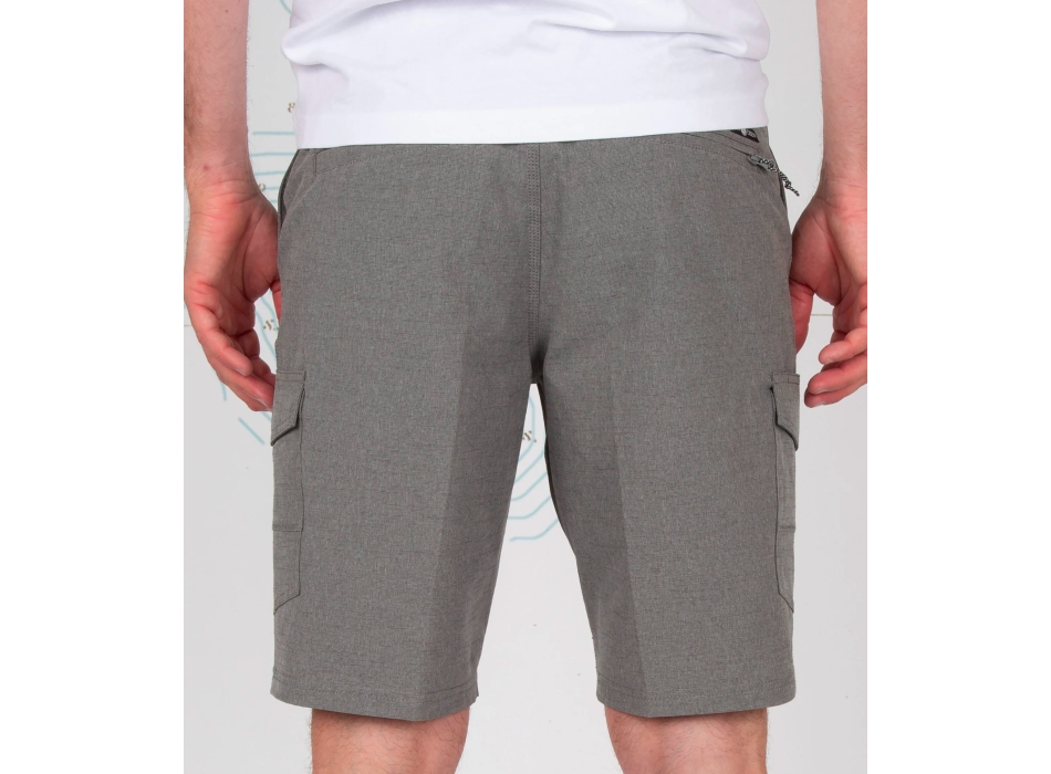 SALTY CREW DRIFTER 2 CARGO HYBRID WALKSHORT 20" GREY