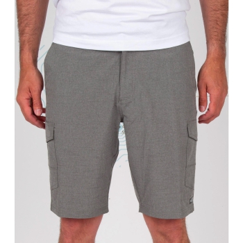 SALTY CREW DRIFTER 2 CARGO HYBRID WALKSHORT 20" GREY