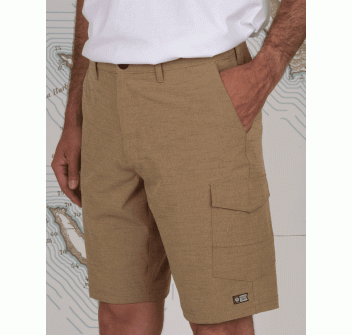 SALTY CREW DRIFTER 2 CARGO HYBRID WALKSHORT 20" TOBACCO