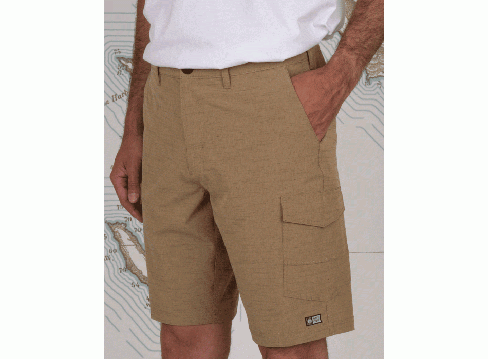 SALTY CREW DRIFTER 2 CARGO HYBRID WALKSHORT 20" TOBACCO