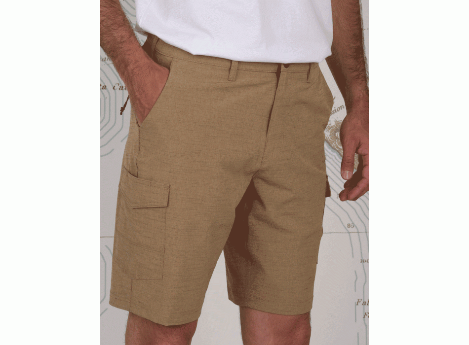 SALTY CREW DRIFTER 2 CARGO HYBRID WALKSHORT 20" TOBACCO