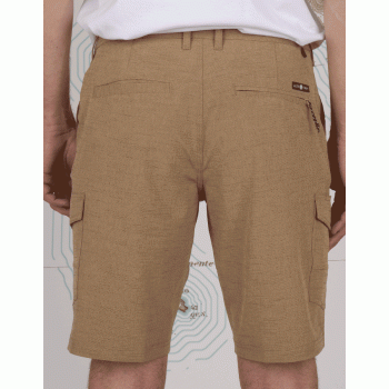 SALTY CREW DRIFTER 2 CARGO HYBRID WALKSHORT 20" TOBACCO