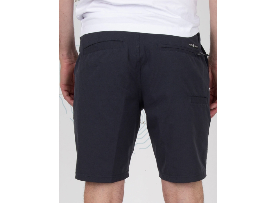 SALTY CREW DRIFTER 2 PERFORATED HYBRID WALKSHORT 19" NAVY