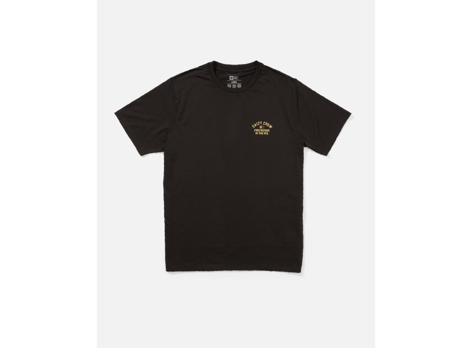 SALTY CREW EVEN KEEL TECH T-SHIRT TECNICA UPF50+ PHANTOM