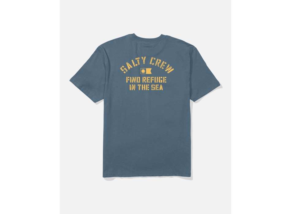 SALTY CREW EVEN KEEL VINTAGE CLASSIC T-SHIRT SLATE