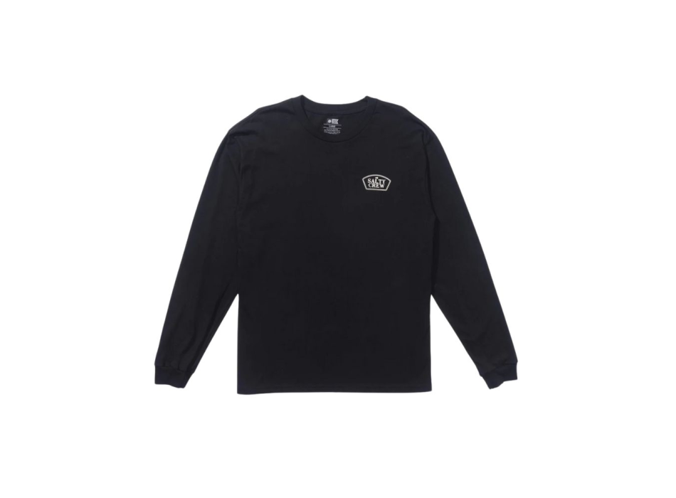 SALTY CREW FILLER UP MAGLIA MANICHE LUNGHE BLACK