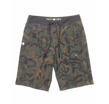 SALTY CREW FLAGSHIP 22" BOARDSHORT DUSTY OLIVE