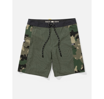SALTY CREW FLASHIP BOARDSHORT 19" DUSTY OLIVE