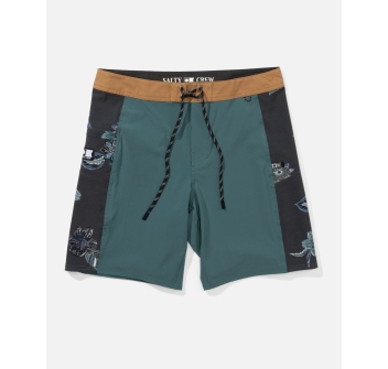 SALTY CREW FLASHIP BOARDSHORT 19" MIDNIGHT NAVY