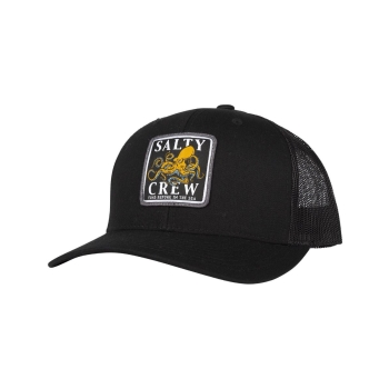 SALTY CREW INK SLINGER RETRO TRUCKER CAPPELLINO BLACK