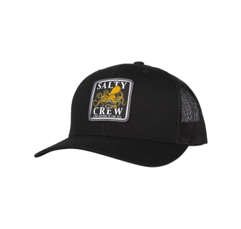 SALTY CREW INK SLINGER RETRO TRUCKER CAPPELLINO BLACK