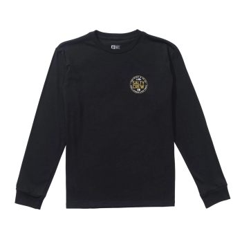SALTY CREW LEGENDARY MAGLIA MANICHE LUNGHE BLACK