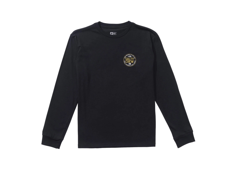 SALTY CREW LEGENDARY MAGLIA MANICHE LUNGHE BLACK