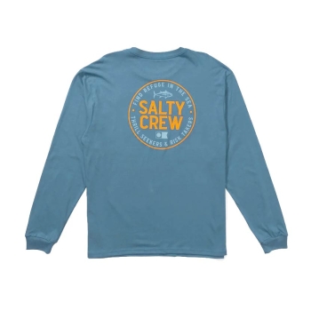 SALTY CREW LEGENDARY MAGLIA MANICHE LUNGHE SLATE