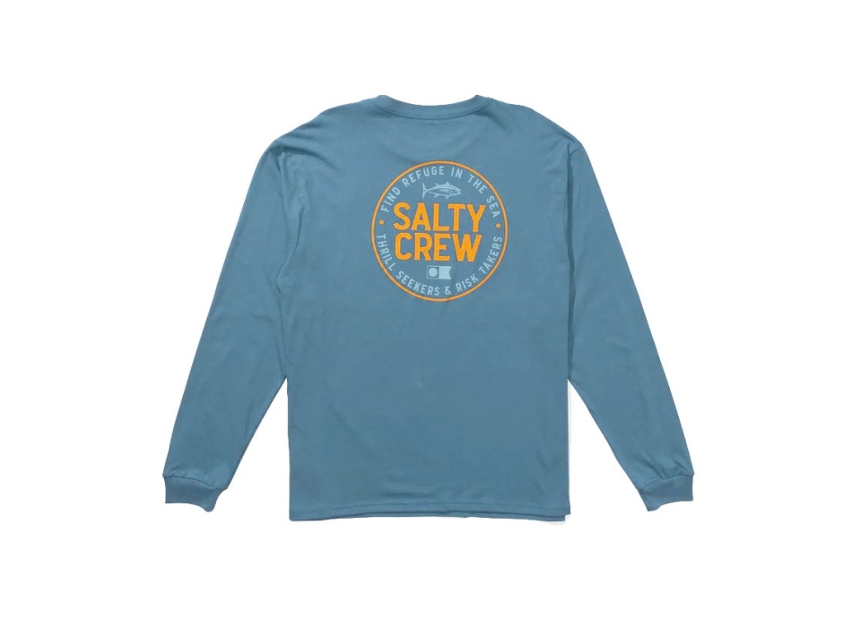 SALTY CREW LEGENDARY MAGLIA MANICHE LUNGHE SLATE