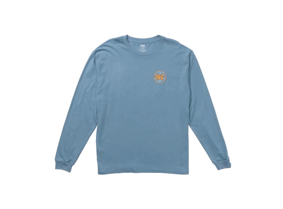 SALTY CREW LEGENDARY MAGLIA MANICHE LUNGHE SLATE