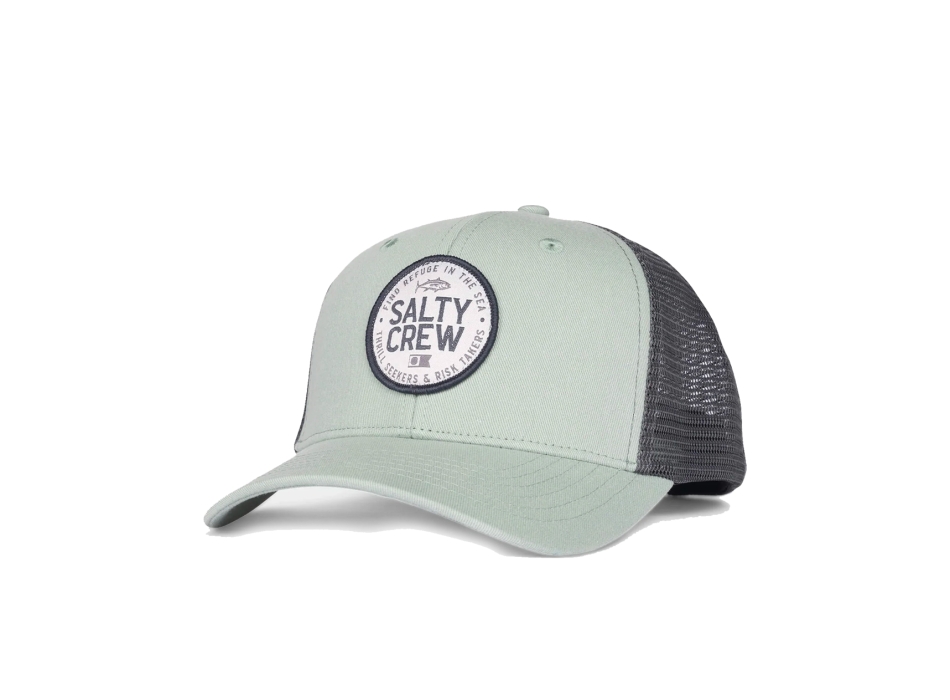 SALTY CREW LEGENDARY RETRO TRUCKER CAPPELLINO MACKEREL CHARCOAL