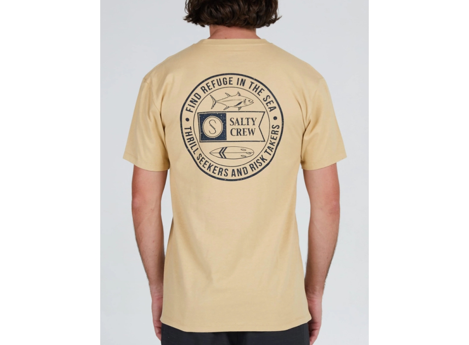 Salty Crew Legends Premium T-shirt Camel - Acquista online
