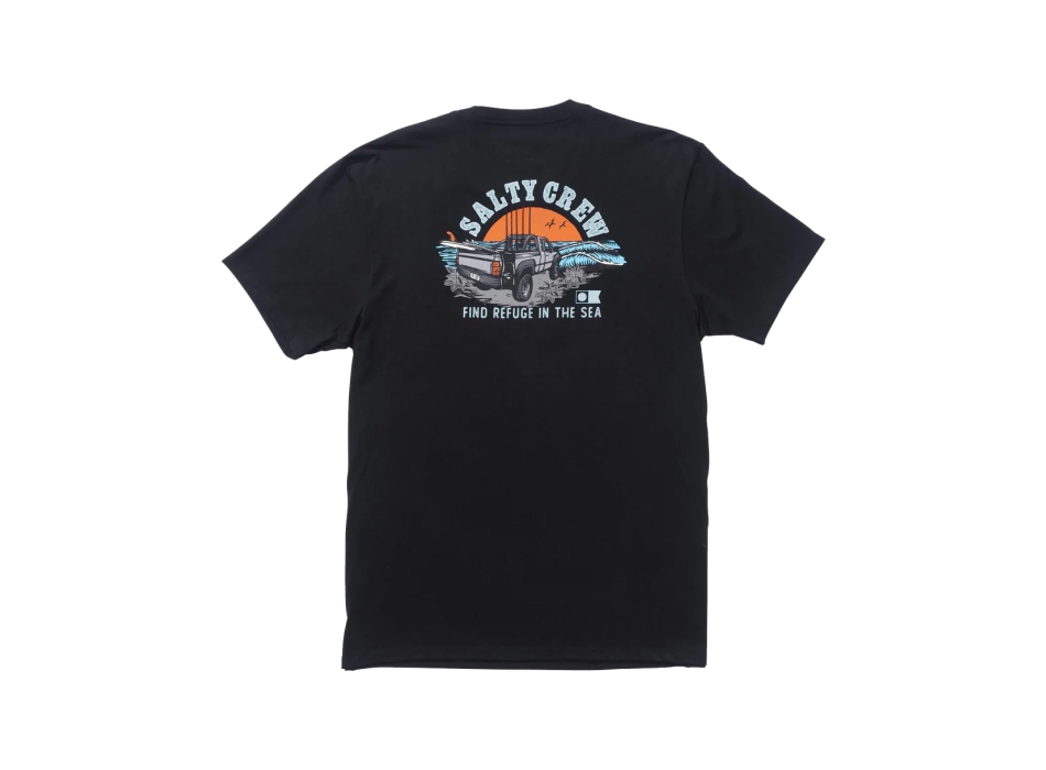 SALTY CREW LIFTED T-SHIRT BLACK