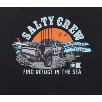 SALTY CREW LIFTED T-SHIRT BLACK