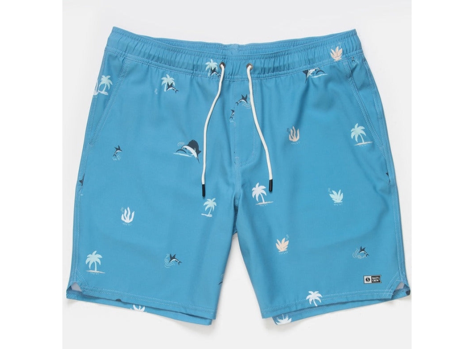 SALTY CREW LOWTIDE BOARDSHORTS MARINE BLUE 20"