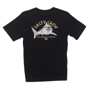 SALTY CREW LURKING BOYS T-SHIRT WHITE
