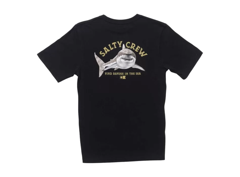 SALTY CREW LURKING BOYS T-SHIRT WHITE