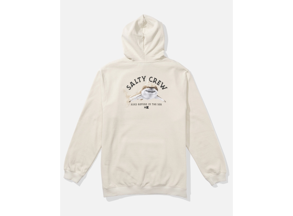 SALTY CREW LURKING FLEECE CON CAPPUCCIO MOONBEAM