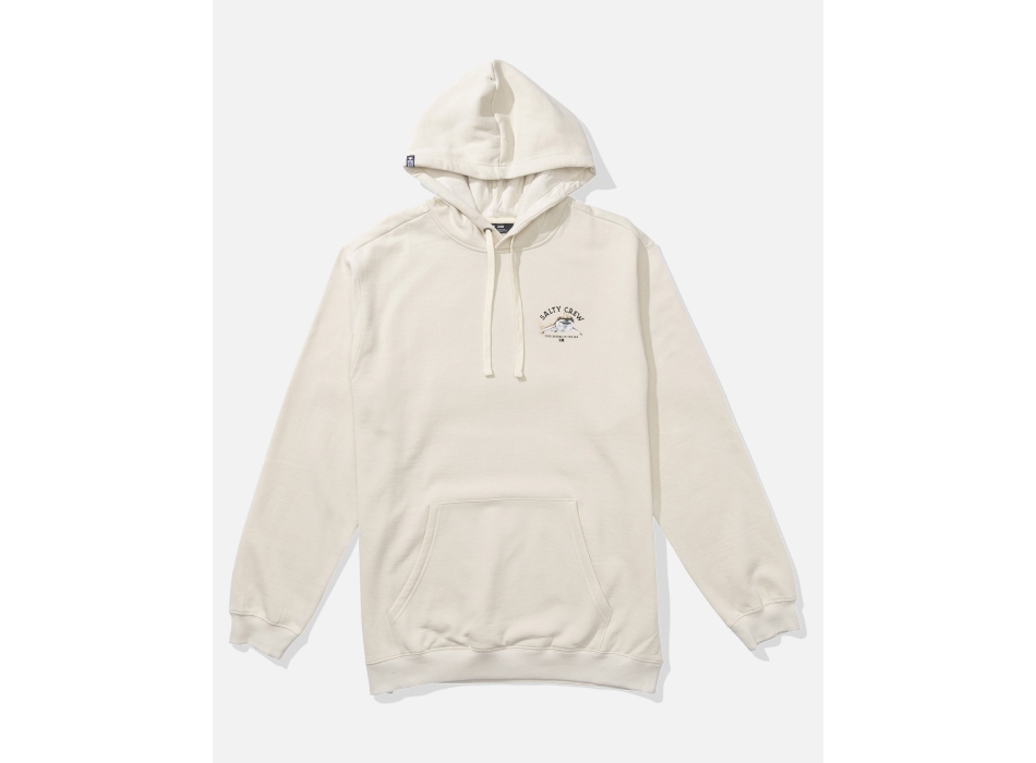 SALTY CREW LURKING FLEECE CON CAPPUCCIO MOONBEAM