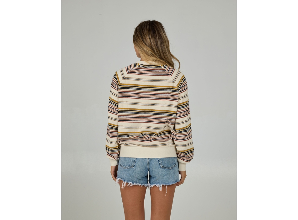 SALTY CREW MAGLIA MANICHE LUNGHE GONE SAILIN CREW OFF WHITE